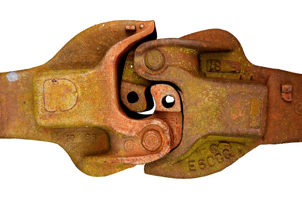 两个火车钩锁在一起图片下载