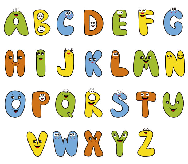 字母字母。图片下载