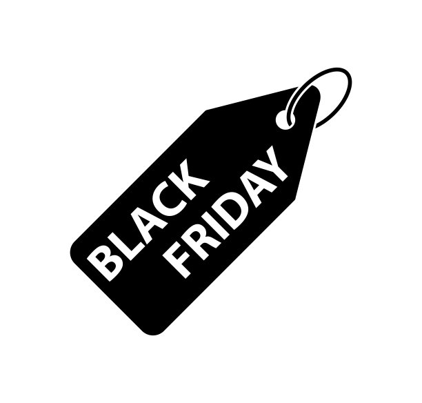 标签黑色星期五图标向量标志模板图片下载