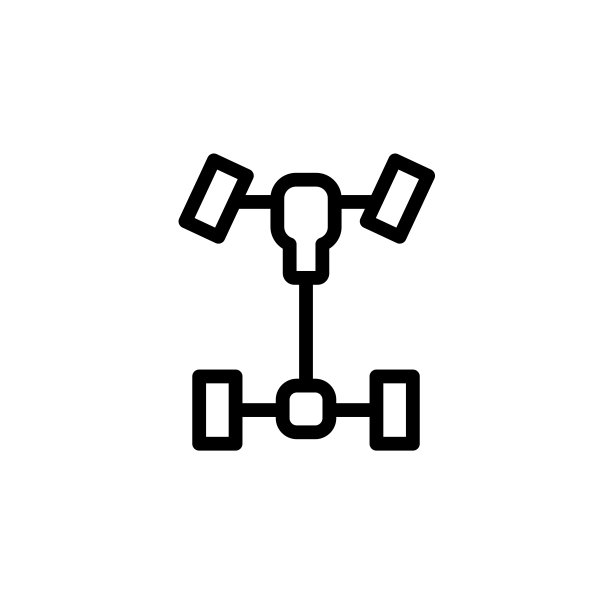 底盘图标矢量设计模板图片下载
