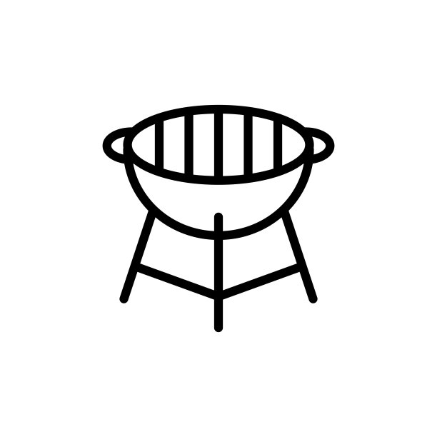 烧烤烹饪图标设计模板图片下载