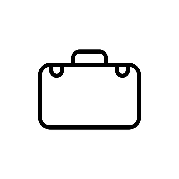 公文包图标矢量设计模板图片下载