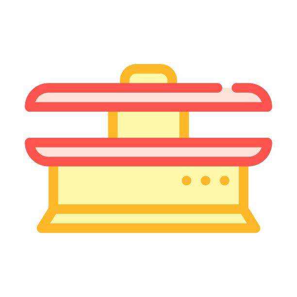 熨烫设备颜色图标矢量孤立的插图图片下载