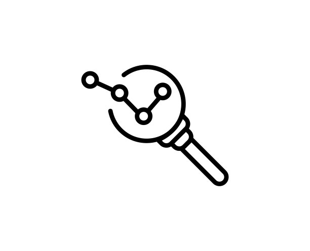 分析线性图标图片下载