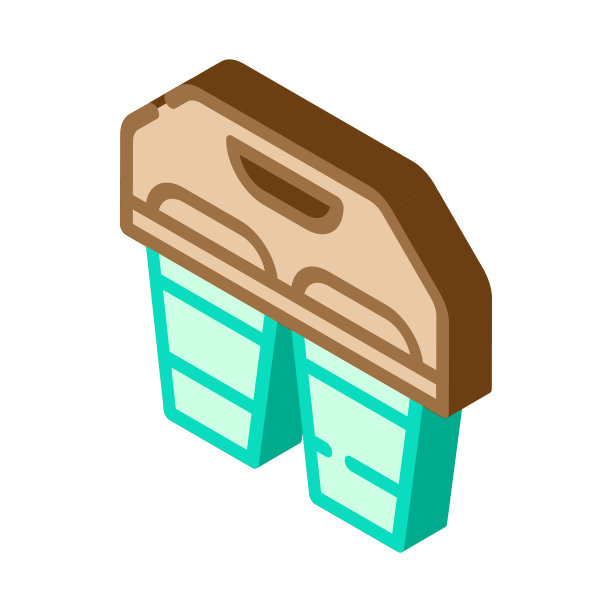 咖啡或茶杯等距图标矢量插图图片下载