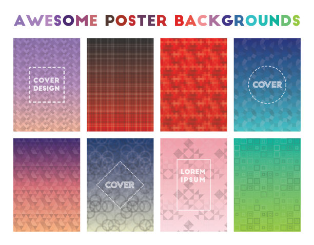 很棒的海报背景。图片下载
