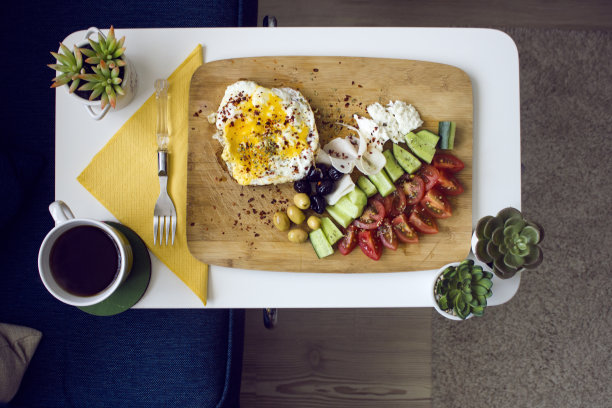 美味的居家早餐图片下载