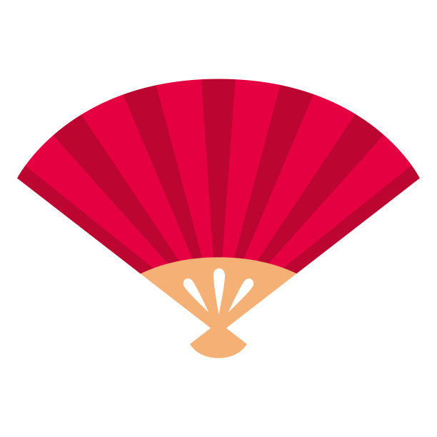 日本红色纺纱陀螺插图。图片下载