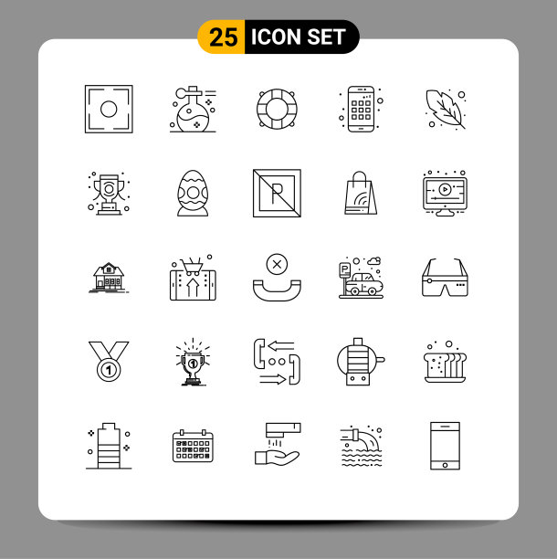 打包25条创意线quinn feather图片下载