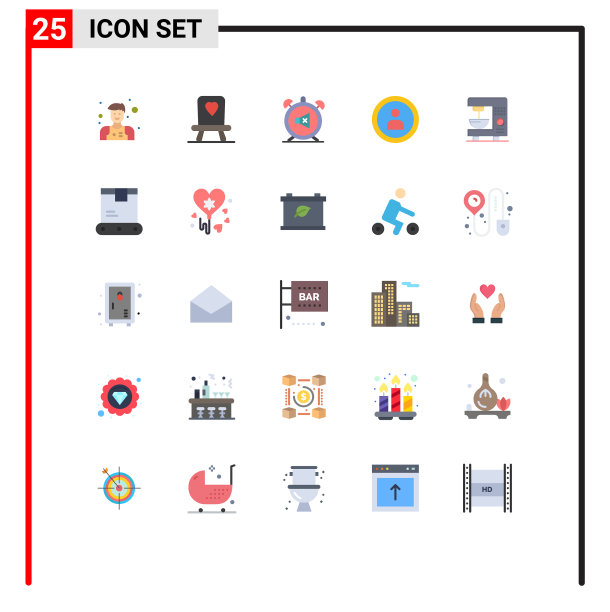 平色包的25个通用符号图片下载