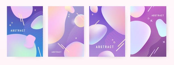 抽象背景与液体梯度下降。图片下载