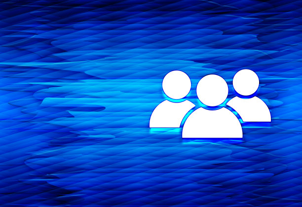 组图标水波抽象蓝色背景插图图片下载