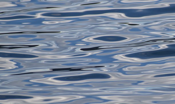 湖面上泛起涟漪。图片下载