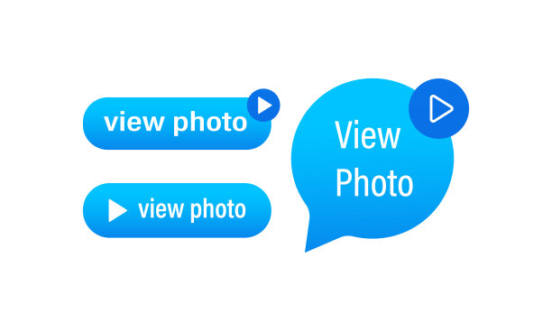 查看照片图标按钮。直接的消息。贴纸。矢量在孤立的白色背景。每股收益10。图片下载