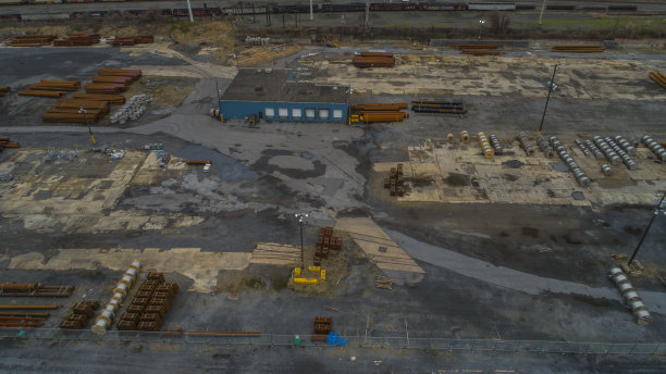 宾夕法尼亚州哈里斯堡州街布雷奇附近的建筑工地。图片下载