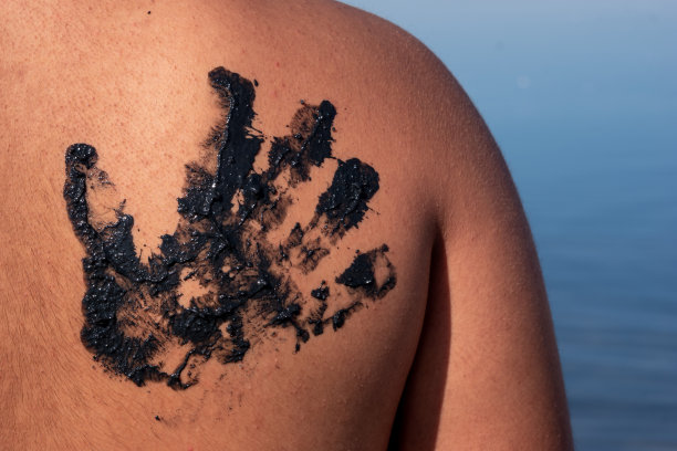 皮肤上手印。图片下载