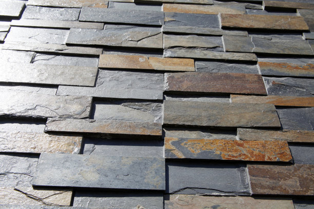 花岗岩砖墙纹理背景图片下载