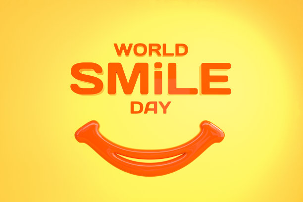 世界微笑日贺卡图片下载