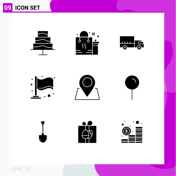 通用图标符号组9现代立体图片下载