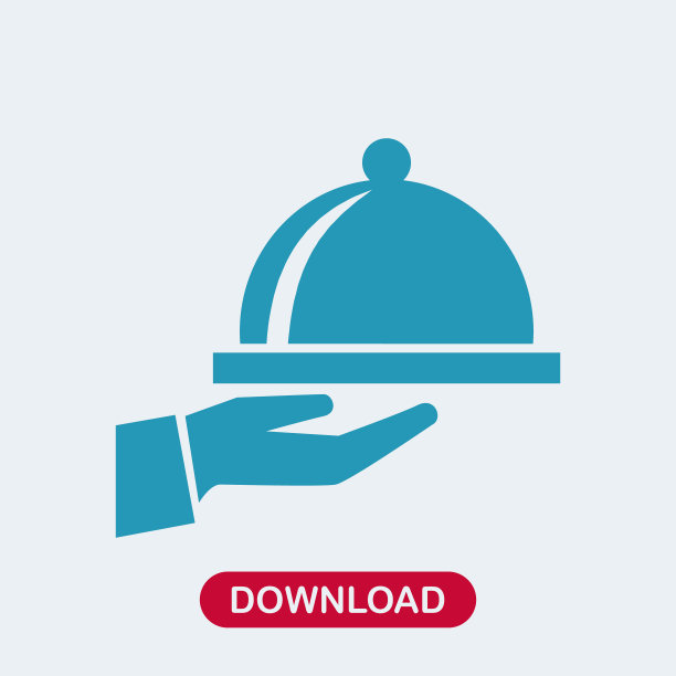 有盖的食物托盘由酒店客房服务部提供图片下载