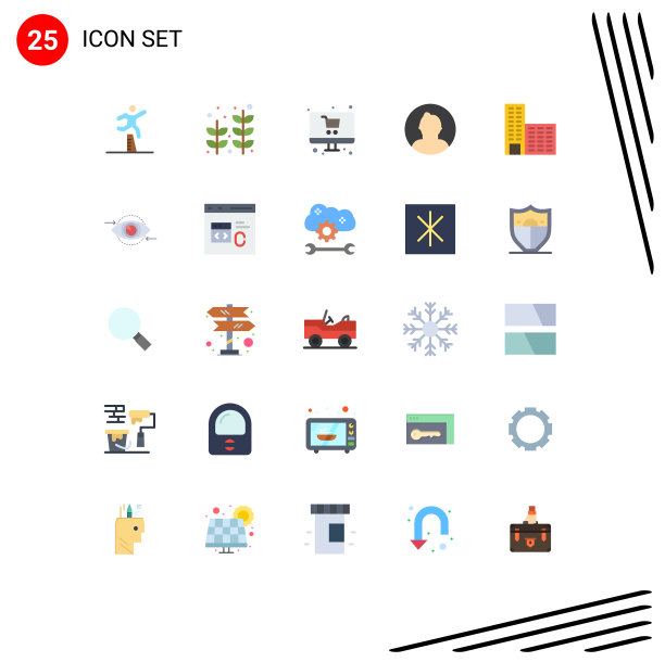 组25平色标志和符号为图片下载