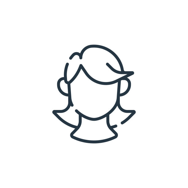 头发假发矢量图标孤立的白色背景。轮廓，细线假发假发图标用于网站设计和手机，应用程序开发。细线头发假发轮廓图标矢量插图。图片下载