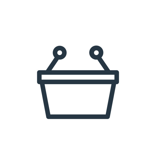 篮子图标矢量从杂项概念。细线插图的篮子可编辑的笔触。篮子线性标志，用于web和移动应用程序，标志，印刷媒体。图片下载