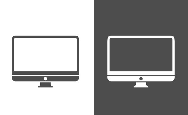 监控矢量图标图片下载