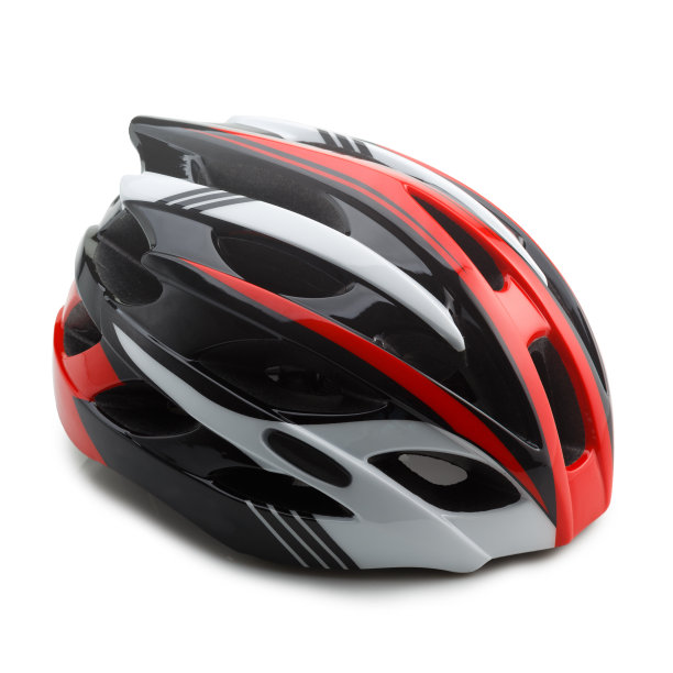 侧面的自行车头盔图片下载