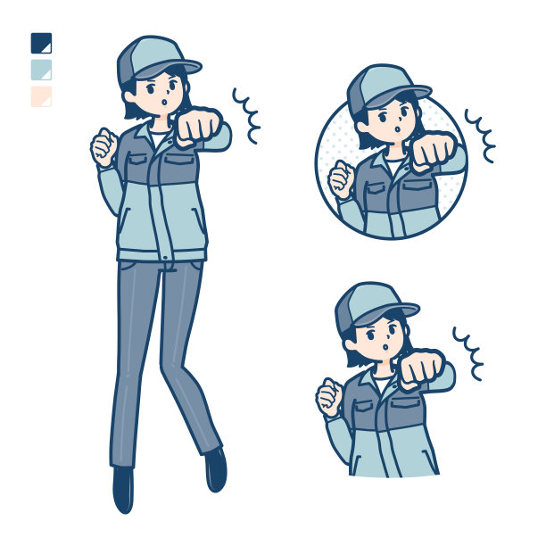 简单的交付woman_Punch图片下载