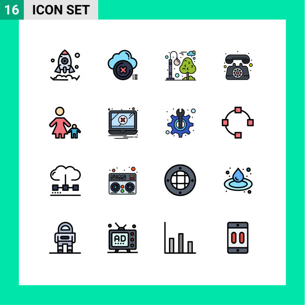 平色填充线包16通用图片下载