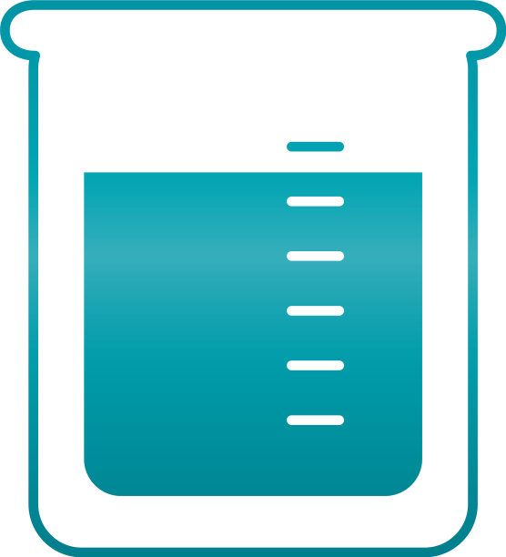 化学烧杯图标渐变样式图片下载