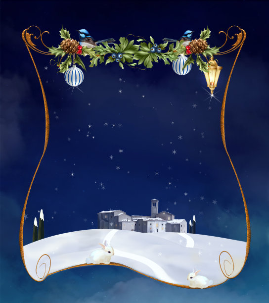 神奇的圣诞景观图片下载