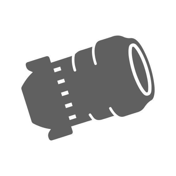 镜头图标，灰色版本图片下载