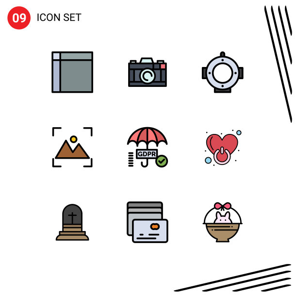 9 .用户界面填充线平色包的图片下载