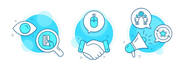 向上滑动，员工团队合作和忠诚点图标设置。支付卡的迹象。向量图片下载