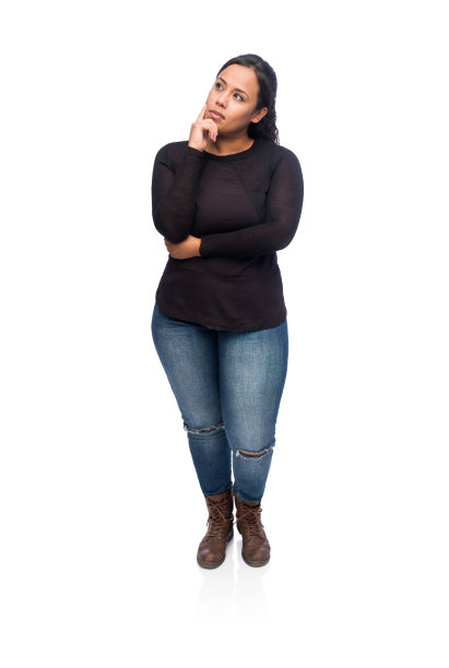 充满了年轻女人的思考图片下载