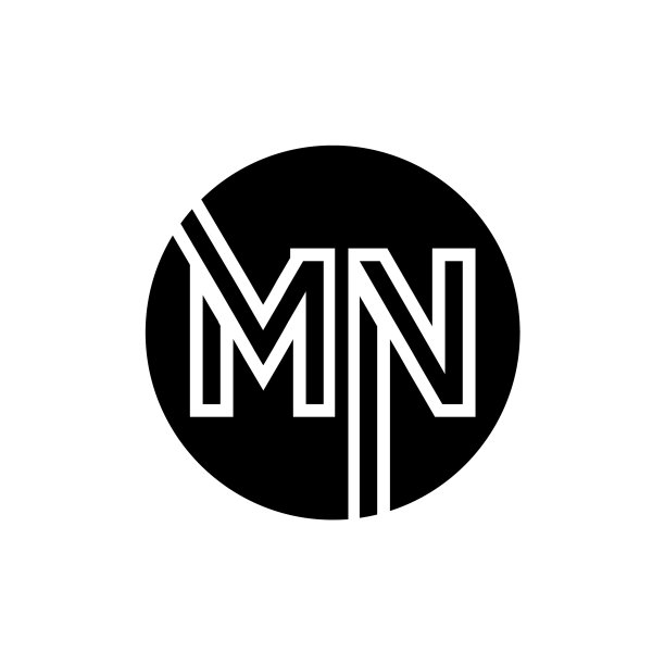 首字母mn标志设计模板摘要图片下载