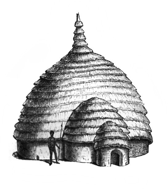 居住在安德里耶夫斯基的旧书《百科全书》中的丁卡族，第2A卷，圣彼得堡，1891年图片下载