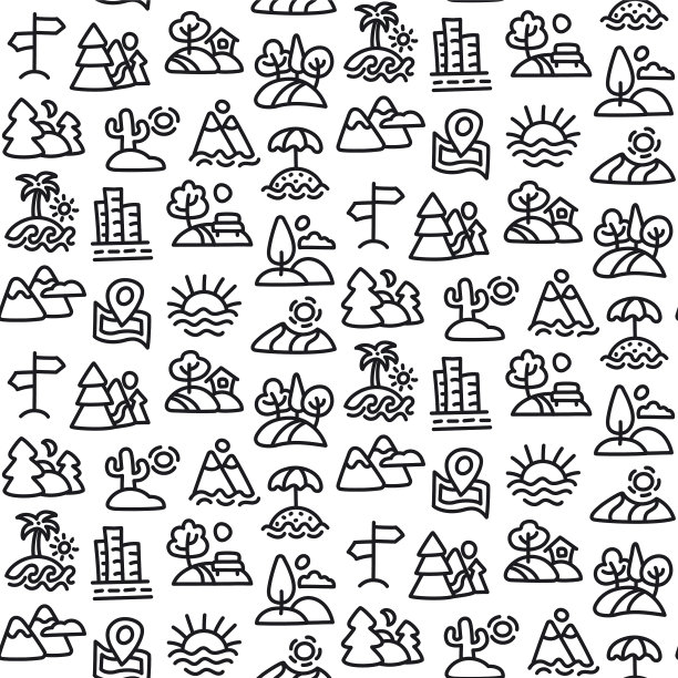 景观无缝模式图片下载