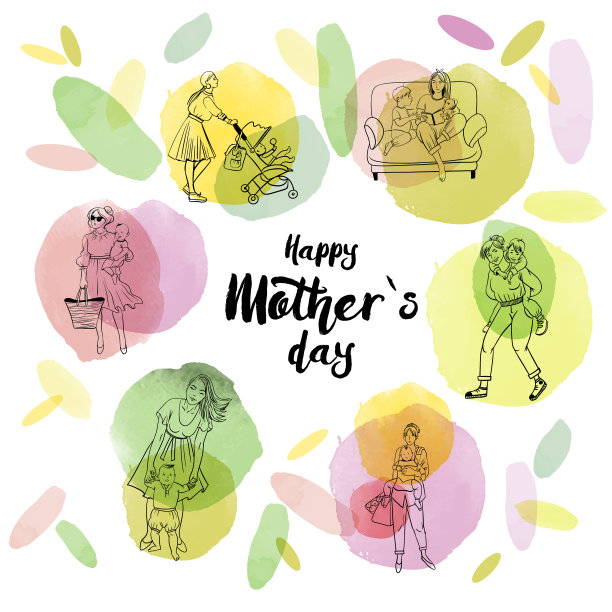 女人插图图片下载