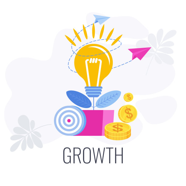 增长信息图形象形图财务图片下载