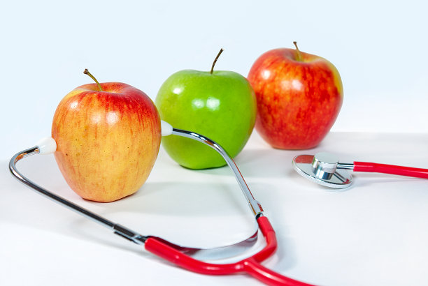 苹果与stethescope图片下载