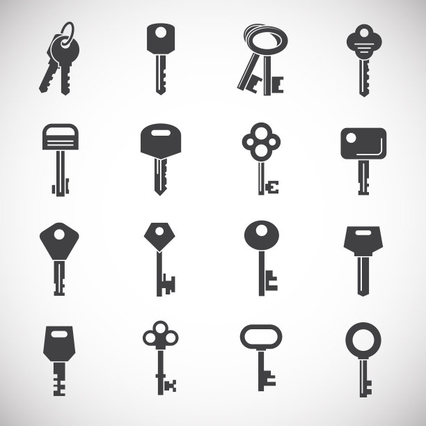 关键图标设置在背景图形和网络图片下载