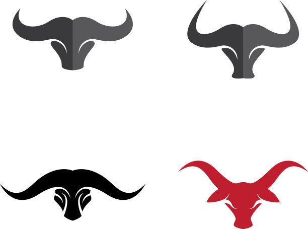 公牛头图标图片下载