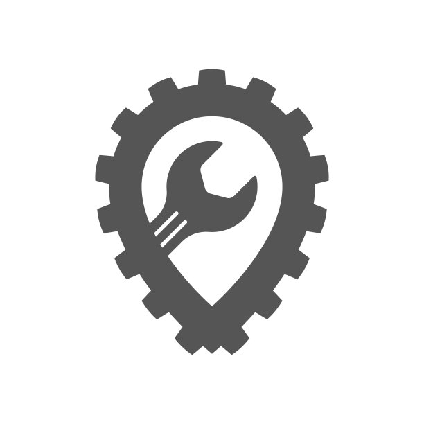 汽车修理车库汽车服务图标图片下载