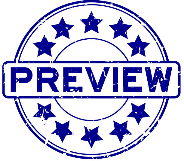 垃圾蓝色橡胶预览字与明星图标图片下载