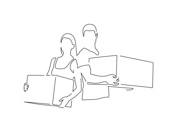 物流线图设计图片下载