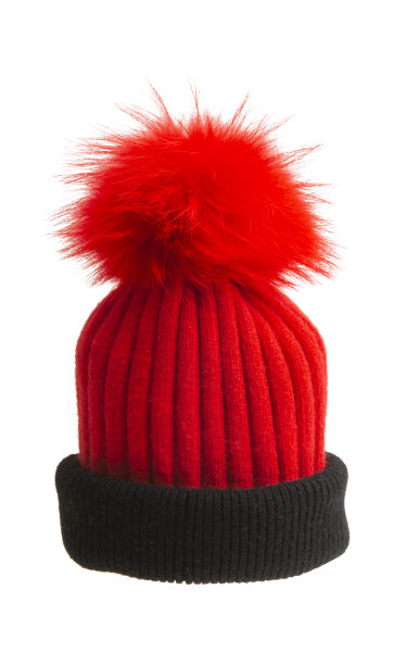 暖红帽隔离图片下载