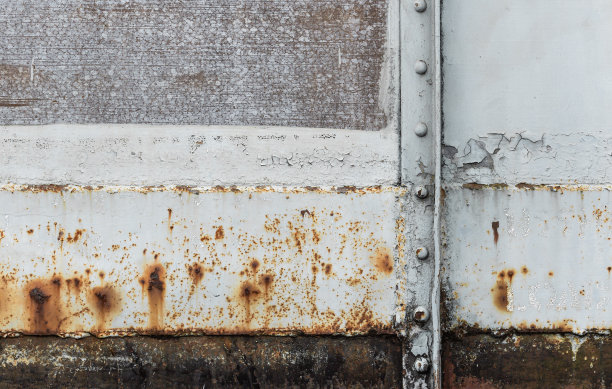 陈旧生锈的金属/旧火车的垃圾纹理。图片下载